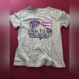 Women's Talk To Me Goose Tee - Medium